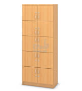 Szafa szkolna T-12 10 schowków 1960x800x400